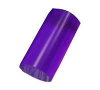 Zxpjkyu Punta de Taco de Billar, Punta de Taco de Snooker, Profesional, Ligera, Portátil, Bricolaje, 14,9 Mm, Repuesto para Snooker Y Pool, PÚrpura