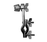 Zxpjkyu Soporte de Bombo para Cowbell Abrazadera de Batería Accesorios de Percusión Herramienta de Metálica Ajustable Estructura Portátil y Compacta