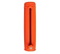 Zxpjkyu Soporte para Caña de Pescar Estaca Metálica Soporte de Palo Portátil Diseño Compacto con Instalación Sencilla Adecuado para de Río Excursiones , Naranja