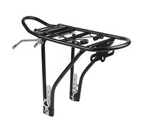 Zxpjkyu Soporte Portaequipajes Trasero de Bicicleta con Montaje en de Sillín Rejilla Portaequipaje Antideslizante de Acero Inoxidable Adecuado para