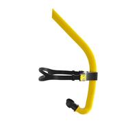 Zxpjkyu Tubo de Respiración para Buceo, Equipo de Entrenamiento Práctico para Hombres Y Mujeres, Snorkel Frontal para Natación Al Aire Libre, Amarillo