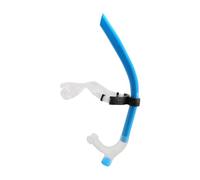 Zxpjkyu Tubo de Snorkel para Buceo, Tubo de Snorkel Seca, Tubo de Snorkel Frontal para Natación, de Respiración para Entrenamiento, Azul Claro
