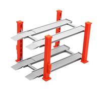 Zxpjkyu Vitrina para Maquetas de Coches de Metal Fundido a Presión, Miniatura de Resina, Ideal para Escritorio, Estudio O Fotografía Artística, Rojo