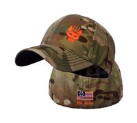 ZXRSJBL Gorra de béisbol táctica para Hombre y Mujer《Seal Team》SAS Retractable Back Snapback Cap