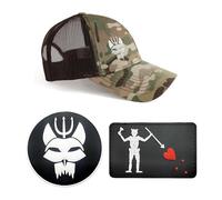 ZXRSJBL Gorra de béisbol táctica Seal Team, Gorras Ajustables de Malla Transpirable, para Correr/Pescar/navegar, Gorra de Camuflaje con 2 Parches. (Camo3,L)