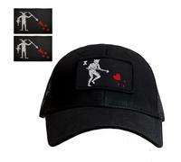 ZXRSJBL Hombres y Mujeres Seal Team Táctica Gorra de Béisbol Snapback Stretchable Sombrero Correr/Pesca，Gorra de Béisbol + 2 Parche (Red Patch,L)