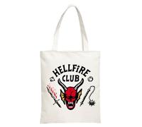 ZXTGBQ Bolsa Shopping Strang E Thing Reutilizable 35x40cm Para Compra Diaria, Shopper Grande Para Supermercado, Escuela O Viajes Regalos Originales Mujer Y Hombre