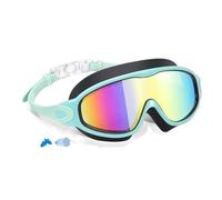 ZXTGBQ Gafas De NatacióN Para NiñOs NiñAs De 4 A 14, Gafas Piscina Unisex, ProteccióN Anti-Vaho ProteccióN Uv Sin Filtraciones VisióN Clara FáCiles De Ajustar, Antivaho, Gran Angular De 180°