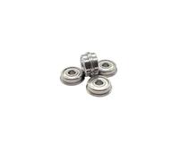 ZXTIIEUF 10 rodamientos de Bolas Miniatura con Brida SF625ZZ, 5 x 16 x 5 mm, de Acero Inoxidable 420.