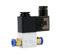 ZXTIIEUF 2V025-06 G1/8 2V025-08 G1/4 Normalmente Cerrado NC Aire Agua Aceite válvula solenoide Bobina Led 2 Puertos 2 vías AC110V 220V 380V 12V 24V DC(2v025-06,NO JOINT-12V)