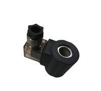 ZXTIIEUF Bobina de válvula solenoide, Cartucho roscado, electroimán HC 13 14 16 20 23 26, Orificio Interior, 12 V, 24 V, 110 V, 220 V, Altura 37 mm/51 mm(HC Inner Hole 26,110 Volt)