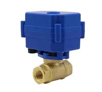 ZXTIIEUF CWX-15Q/N DN15 1/2" bsp válvula de Bola eléctrica de latón Mini válvula de Agua eléctrica 5V 12V DC 24V AC 220V CR 01 02 03 04 05 CR01 CR02(DC5V-CR03)