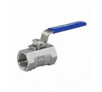 ZXTIIEUF DN80 3 "BSP Hembra 304 Puerto Reductor de Acero Inoxidable válvula de Bola de 1 Pieza Grifo Interruptor Agua Gas Aceite 16 Bar 0-80 C