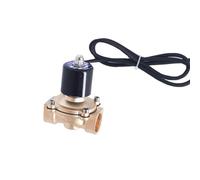 ZXTIIEUF Válvula de Agua eléctrica subacuática de 12v 230v DN40 1.5inch de acción Directa Normalmente Cerrada(NPT-24VDC,2A-40VITON)