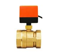 ZXTIIEUF Válvula de Bola eléctrica roscada DN50 de latón, CA 220 V, 2 vías, 3 Hilos, 1,6 Mpa, con actuador, Adecuada for Agua, Gas y petróleo.(220vac,2 Inch)