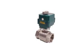 ZXTIIEUF Válvula de Bola motorizada de Acero Inoxidable DN15-50, Paso Total, Alta presión, actuador eléctrico de 2/3 Hilos con Interruptor Manual, 220 V(Dc12v-cr04,1 Inch)