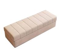 ZXTRYBHD Baul Almacenaje Dormitorio Moderno: Reposapies Salon con Almacenamiento, Baul pie de Cama, Sofá Pequeño, Solución de Organización del Hogar(White,59.0in/150cm)