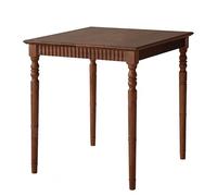 ZXTRYBHD Mesa de Comedor de Madera Maciza, Mesa de Comedor Rectangular de Estilo Rústico Retro, Mesa de Cocina de Madera para Apartamentos, Restaurantes y cafeterías(70cm/27.5in)