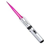 Zxwjddm Metal Windproof Jet Lighter with Safety Lock, refillable Butane, Portable Multi-Functional lighters, Suitable for Candles, Campfires, Camping, a Great Gift for Men.(Silver)