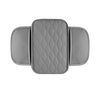 ZXWZZQ88 Cojín Reposabrazos Coche para Ford Fusion Cougar Windstar Tourneo KA KA+ B-MAX C-MAX S-MAX, Alfombrilla Central Consola Apoyabrazos Funda Cubierta con 2 Bolsa, Accesorios Coche,Grey