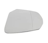 ZXWZZQ88 Cristal de Espejo Retrovisor para Audi Q2 2016 2017 2018 2019 2020, Calefactable Lateral Espejo Reemplazar con Placa de Soporte Accesorios Coche,Right