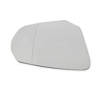 ZXWZZQ88 Cristal de Espejo Retrovisor para Audi Q2 2016 2017 2018 2019 2020, Calefactable Lateral Espejo Reemplazar con Placa de Soporte Accesorios Coche,Left