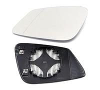 ZXWZZQ88 Cristal de Espejo Retrovisor para BMW Series 2 F22 Coupe 2014-2019 2020 2021, Calefactable Lateral Espejo Reemplazar con Placa de Soporte Accesorios Coche,Left