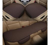 ZXWZZQ88 Juego Cojines Asiento de Coche para Dodge Collar Without Armrest Caliber Journey Ram 5seats, Funda Asiento Cojín Protector Transpirable Pad, Accesorios Coche,Brown