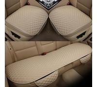 ZXWZZQ88 Juego Cojines Asiento de Coche para Dodge Viper Dart RAM Caliber Nitro Avenger Journey 5seats, Funda Asiento Cojín Protector Transpirable Pad, Accesorios Coche,Beige