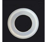 zxxin-o Anillo Duradero, 5 unids Tri Pinza de la Tira de Silicona Silicona Junta de la Tira, Lavadora de Anillos para Productos lácteos holeros, (Color : White, Size : 25.4 Clamp)