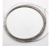 zxxin-Varillas de Soldadura duraderas, 9999 Grado 1 Alambre de Titanio Puro, 0.5mm x 2m