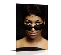 ZXXSCPCB Aretha Franklin - Póster decorativo para álbum de música de cantantes populares, 30 x 45 cm, estilo marco