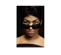 ZXXSCPCB Aretha Franklin - Póster decorativo para álbum de música de cantantes populares, 40 x 60 cm, estilo sin marco