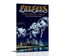 ZXXSCPCB Bee Gees - Póster decorativo para álbum de música de cantantes populares, 20 x 30 cm, estilo marco