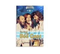 ZXXSCPCB Bee Gees - Póster decorativo para álbum de música de cantantes populares, 20 x 30 cm, estilo sin marco