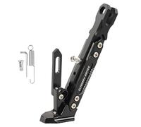 ZXYHBHD Caballete Lateral para Modificación de Motocicleta, Compatible con Aprilia SR GT Sport 125/200/SR MAX 125/300/SR Motard 125/50/SR R 50,Black