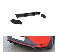 ZXYHBHD Compatible con Seat Leon MK3 2/4 Door Cupra PreFacelift 2012-2016, Alerón de Parachoques Trasero, Difusor Divisor, Labio Difusor