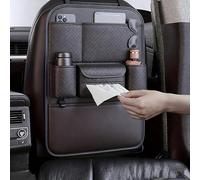 ZXYHBHD Organizador para el Respaldo del Asiento del Coche, Trasero del Coche con múltiples Bolsillos, Compatible con Chevrolet FNR-CarryAIl Trailblazer Traverse Niva,A-Black Diamond Pattern