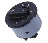 ZXYIWSDF Interruptor Faros Control Interruptor De Control De Faros Perilla De Luz Antiniebla con Auto 1Z0941431K 1Z0941431J 1Z0941431N Compatible con Skoda para Octavia II 2004-2013(Black Grey)