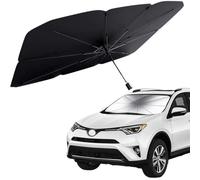 ZXYzanxy Parasol Coche para Toyota CHR 2017-2021,Parabrisas Delantero Parasol Plegable ProteccióN UV Aislamiento TéRmico.