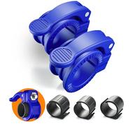ZY-HUAN Mini Abrazaderas para Mancuernas 23mm-30mm Ajustables Cierres Barra Olímpica Accesorios Ideales para Body Pump, Halterofilia, Fitness (Azul)