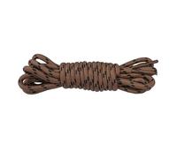 ZYAGH 2 pares de cordones redondos con puntos de flores, cordones sólidos de poliéster, zapatos deportivos a juego, herramientas, botas, zapatos de senderismo(Brown Black,180 cm)