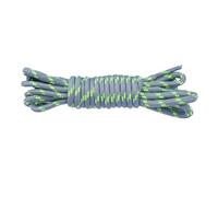 ZYAGH 2 pares de cordones redondos con puntos de flores, cordones sólidos de poliéster, zapatos deportivos a juego, herramientas, botas, zapatos de senderismo(NeonGreen2,120cm)