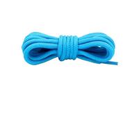 ZYAGH 2 pares de cordones redondos lisos clásicos, cordones de poliéster for zapatos, botas, zapatillas, cordones(SKY BLUE,90cm)