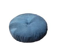 ZYAGH Cojines de meditación Cojín de meditación Redondo y Grande for Adultos, Tatami Grueso for Yoga al Aire Libre. para Adultos(Blue,Round 42cm)