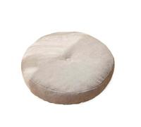ZYAGH Cojines de meditación Cojín de meditación Redondo y Grande for Adultos, Tatami Grueso for Yoga al Aire Libre. para Adultos(Grey,Round 47cm)