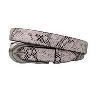ZYAGH Genuine Leather Snake Pattern Belt With Buckle Simple Thin And Wide For Men(115cm)