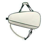 ZYAGH Mochila Profesional for Raqueta De Tenis for Hombre Y Mujer, Bolso De Padel De Squash Y Bádminton, Bolso Portátil De Pickleball(Beige)