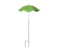ZYAGH Sombrilla for plantas de larga duración, ajustable, for exteriores, estaca, protector de sombra for plantas en maceta y flores.(Green,XXL)