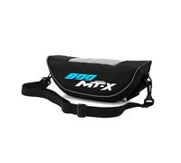 ZYANXAO Bolsa Manillar Motocicleta para CFMOTO 800MT-X 800 MT-X 800MTX 2025 Bolsa De Viaje Impermeable para Manillar De Motocicleta(B)